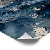 Segelboote auf See,  Poster (Ecke)