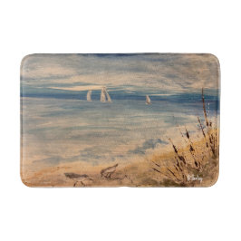 Segelboote Bath Mat Badematte