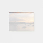 Segelboote bei Sunset Post-it Klebezettel (Vorderseite)