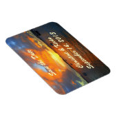 Segelboote bei Sunset Speichern Sie das Date Magne Magnet (Rechte Seite)