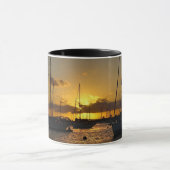 Segelboote bei Sunset Tasse (Zentrum)