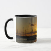 Segelboote bei Sunset Tasse (Links)