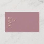 Segelboote bei Sunset Visitenkarte (Rückseite)