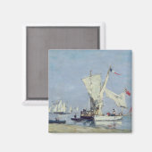 Segelboote, c.1869 magnet (Vorderseite/Rückseite)