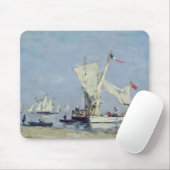 Segelboote, c.1869 mousepad (Mit Mouse)