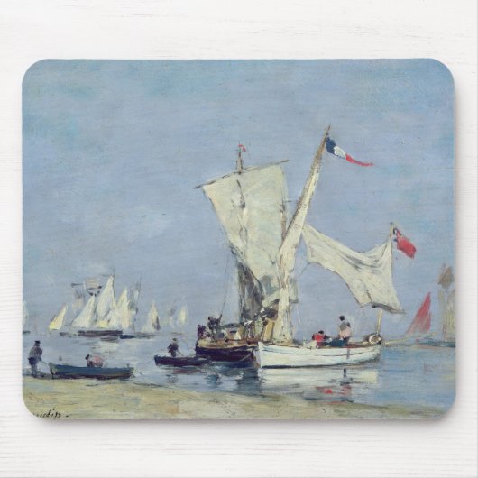 Segelboote, c.1869 mousepad (Vorne)