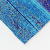 Segelboote der Rustikalen Navy Blue Coastal Fleecedecke (Ecke)