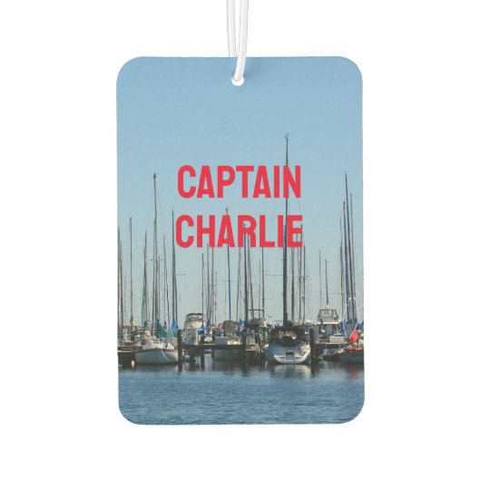 Segelboote, die ich lieber an der Küste segeln wür Autolufterfrischer (Rückseite)