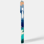 Segelboote, die in schweren Meeren fahren Case-Mate iPhone Hülle (Rückseite / Links)