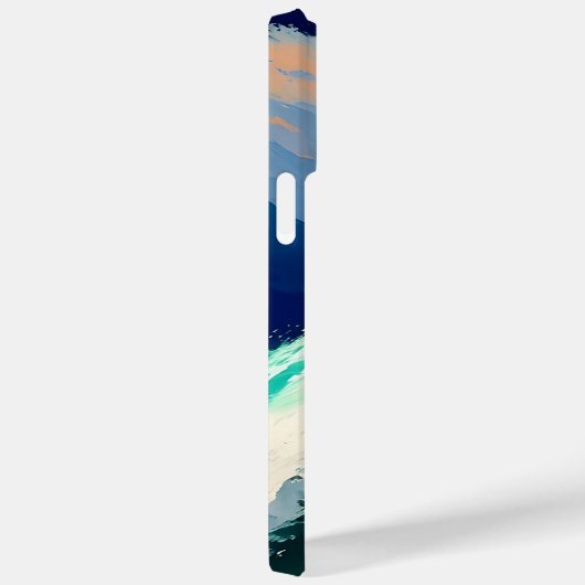 Segelboote, die in schweren Meeren fahren Case-Mate iPhone Hülle (Rückseite / Rechts)