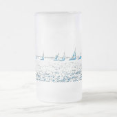 Segelboote, die Tasse laufen (Mittel)