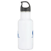 Segelboote Edelstahlflasche (Rückseite)