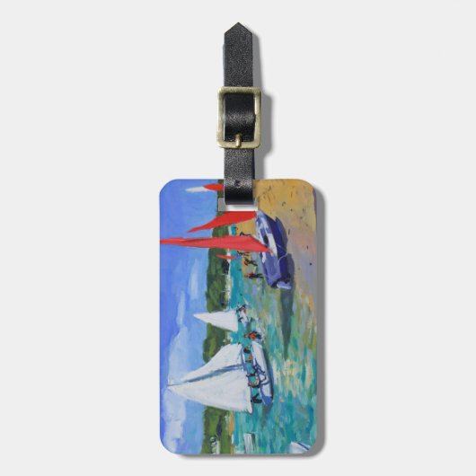 Segelboote Gepäckanhänger (Vorderseite vertikal)