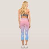 Segelboote im Meer Capri Leggings (Rückseite)