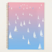 Segelboote im Meer Planer (Vorderseite)