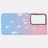 Segelboote im Meer Samsung Galaxy Hülle (Linke Seite)