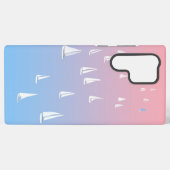 Segelboote im Meer Samsung Galaxy Hülle (Rückseite (Horizontal))