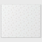 Segelboote in Aquarellform Geschenkpapier (Flach)