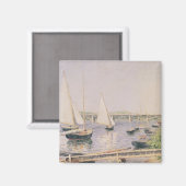 Segelboote in Argenteuil, c.1888 Magnet (Vorderseite/Rückseite)