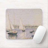 Segelboote in Argenteuil, c.1888 Mousepad (Mit Mouse)
