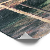 Segelboote in Argenteuil, c.1888 Poster (Ecke)