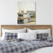 Segelboote in Argenteuil von Gustave Caillebotte Leinwanddruck (Insitu (Schlafzimmer))