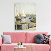 Segelboote in Argenteuil von Gustave Caillebotte Leinwanddruck (Insitu (Wohnzimmer))