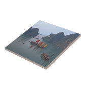 Segelboote in Ha Long Bay - Vietnam, Asien Fliese (Seite)