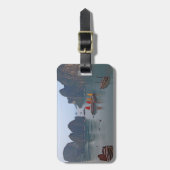 Segelboote in Ha Long Bay - Vietnam, Asien Gepäckanhänger (Vorderseite vertikal)