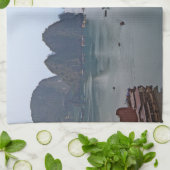 Segelboote in Ha Long Bay - Vietnam, Asien Geschirrtuch (Gefaltet)