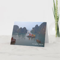 Segelboote in Ha Long Bay - Vietnam, Asien