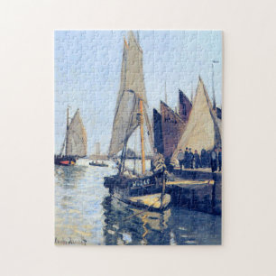 Segelboote in Honfleur Monet Fine Art Puzzle