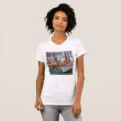 Segelboote in Key West T-Shirt (Vorne ganz)