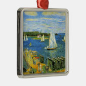 Segelboote in Mahone Bay in Kanada Ornament Aus Metall (Rechts)