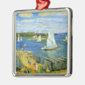 Segelboote in Mahone Bay in Kanada Ornament Aus Metall (Links)