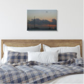 Segelboote in Sunset Tropical Seascape Leinwanddruck (Insitu (Schlafzimmer))