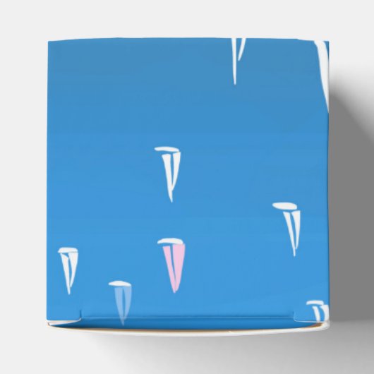 Segelboote in tiefblauem Meer - Regatta Sailboote Geschenkschachtel (Oben)