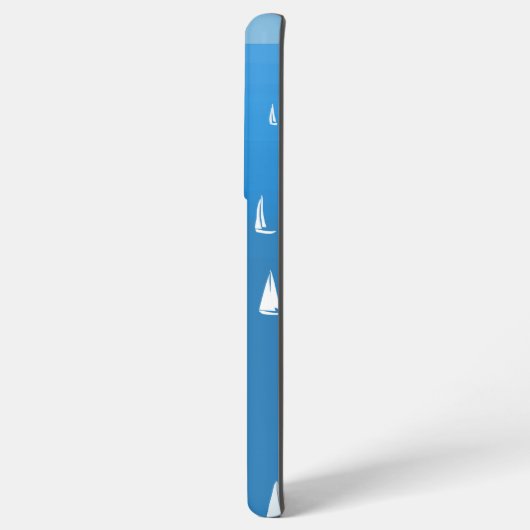 Segelboote in tiefblauem Meer - Regatta Sailboote Samsung Galaxy Hülle (Rückseite (Horizontal))