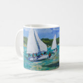 Segelboote Kaffeetasse (Vorderseite Links)