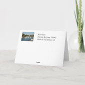 Segelboote Karte (Rückseite)