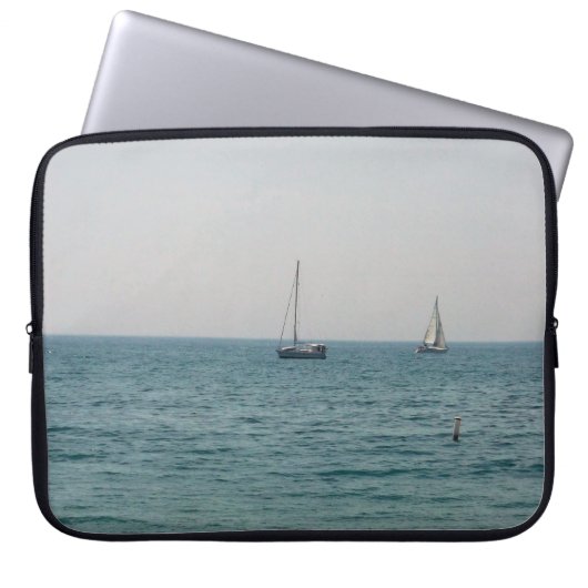 Segelboote Laptopschutzhülle (Vorderseite)