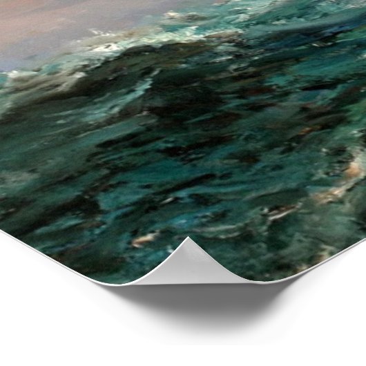 Segelboote malen 48 poster (Ecke)