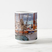 Segelboote Morred an Key West Kaffeetasse (Mittel)