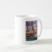 Segelboote Morred an Key West Kaffeetasse (VorderseiteRechts)