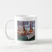 Segelboote Morred an Key West Kaffeetasse (Links)