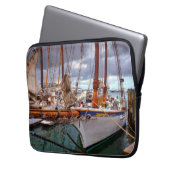 Segelboote Morred an Key West Laptopschutzhülle (Vorderseite Links)