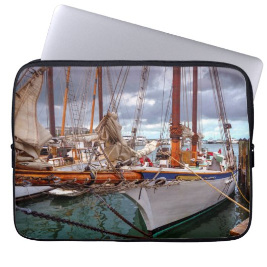 Segelboote Morred an Key West Laptopschutzhülle (Vorderseite)