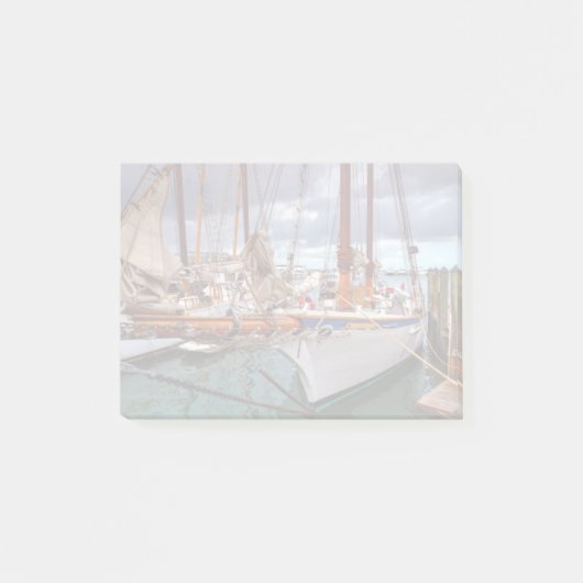 Segelboote Morred an Key West Post-it Klebezettel (Vorderseite)