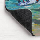 Segelboote Mousepad (Ecke)