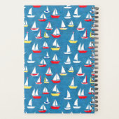 Segelboote Muster Planer (Rückseite)